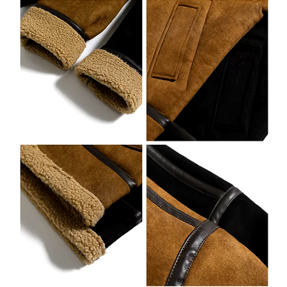 Northbound Suede Sherpa Jacket