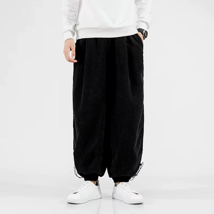 Velour Corduroy Pants