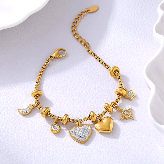 Amour Charm Bracelet