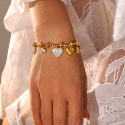 Amour Charm Bracelet