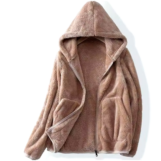 Snuggly Hooded Fleece Jacket