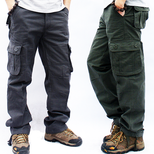 Tactical Casual Cotton Cargo Pants