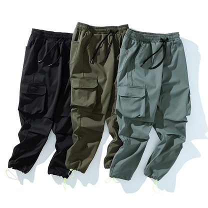 Relaxed Plus-Size Cargo Sweatpants