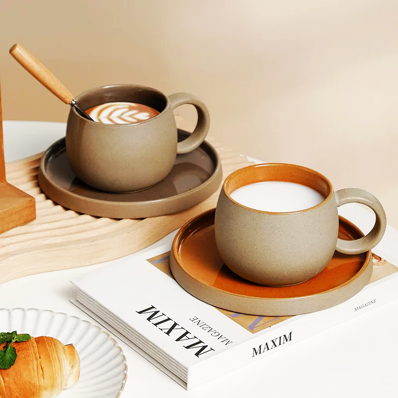 Moka Minimalist Stoneware Cup Set