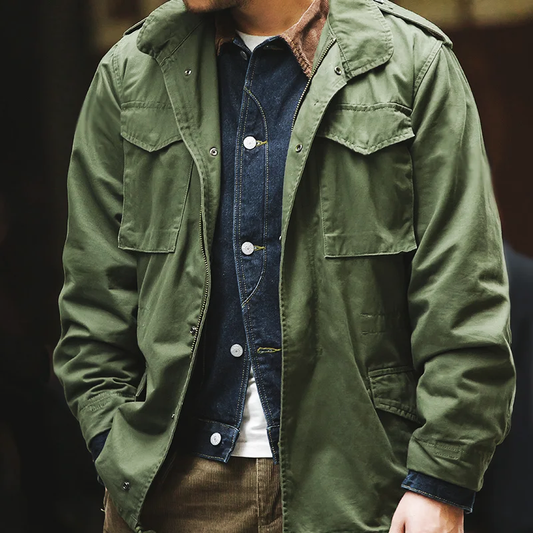 Military Green Field Jacket