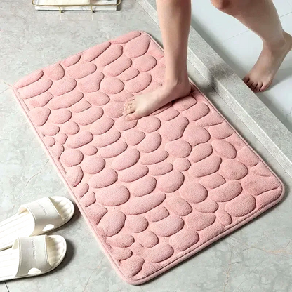 Lisbon Cobblestone Bath Mat