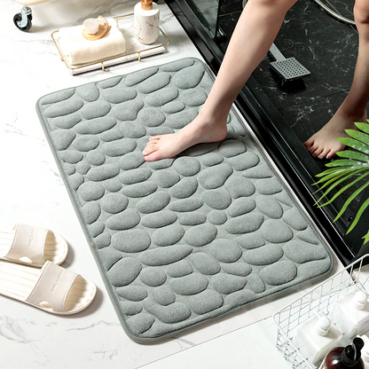 Lisbon Cobblestone Bath Mat