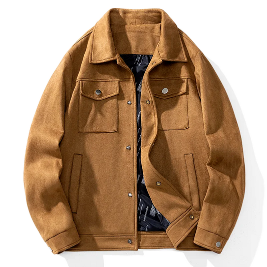 Northbound Suede Oversize Jacket