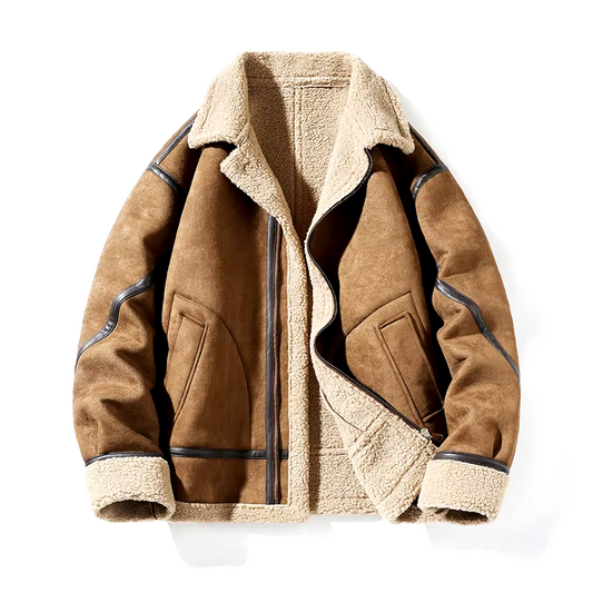 Northbound Suede Sherpa Jacket