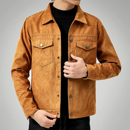 Oakridge Suede Trucker Jacket