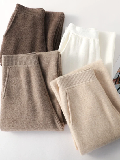 DOUCEUR CASHMERE KNIT SWEATPANTS