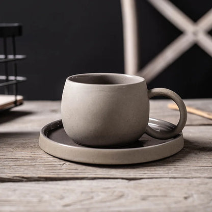 Moka Minimalist Stoneware Cup Set