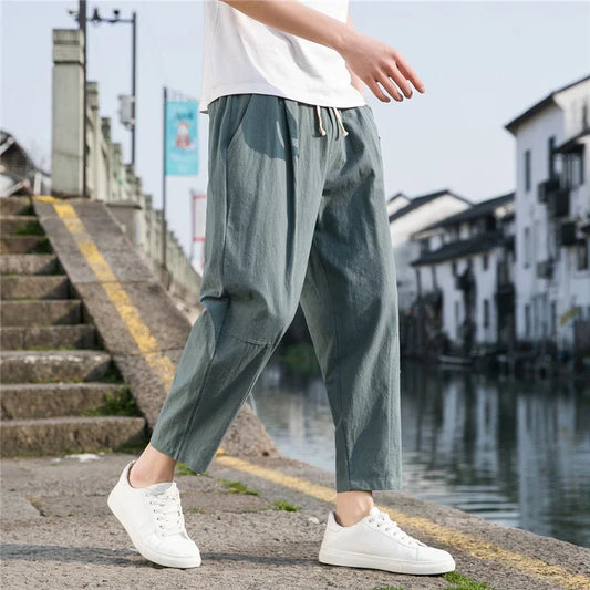 Nestor Comfortable Linen Pants