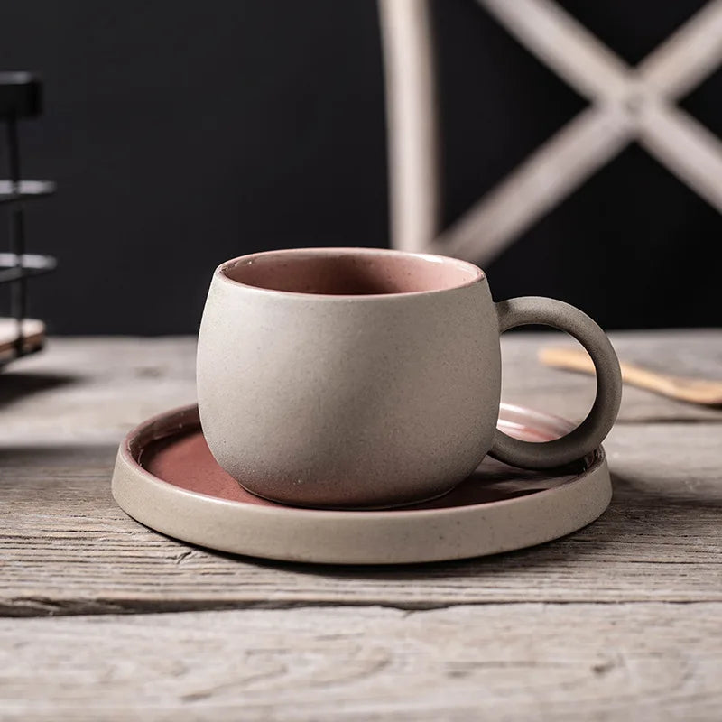 Moka Minimalist Stoneware Cup Set