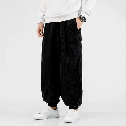 Velour Corduroy Pants