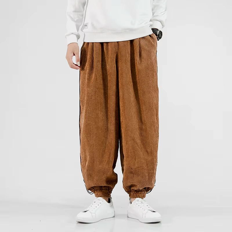 Velour Corduroy Pants