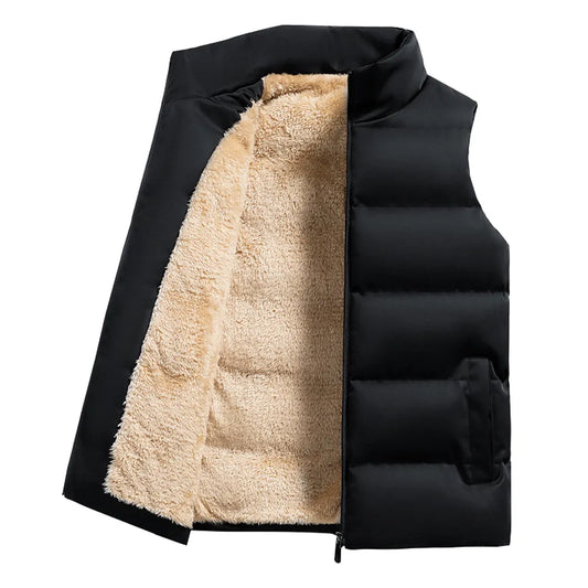 Frostine Fleece Puffer Vest For Men