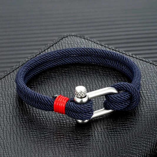 Anchor Shackle Bracelet