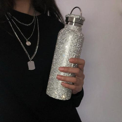 Rhinestone Crystal Bottle